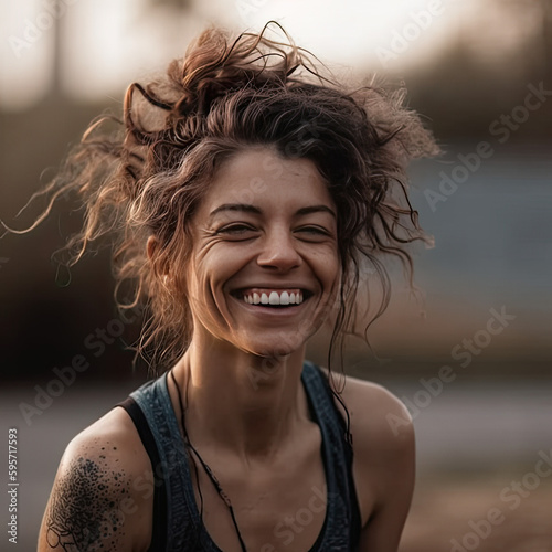 Happy No Matter, AI Generated