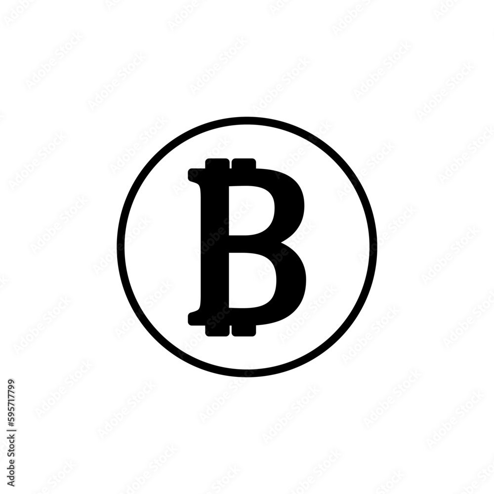 Bitcoin icon vector. payment symbol. Cryptocurrency logo. Bitcoin icon vector. payment symbol. Cryptocurrency logo.