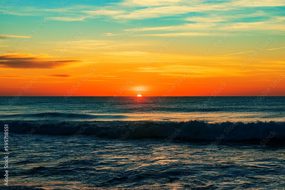 Fototapeta premium North Entrance Beach at sunrise - great for a background