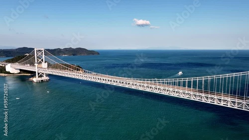 Wallpaper Mural 鳴門大橋の渦潮をドローンで空撮 Torontodigital.ca