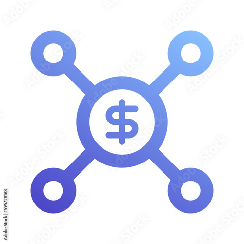 affiliate gradient icon