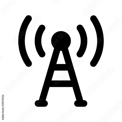 antenna glyph icon