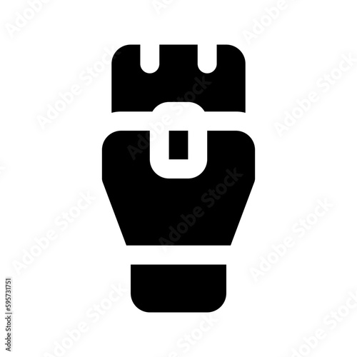network cable glyph icon