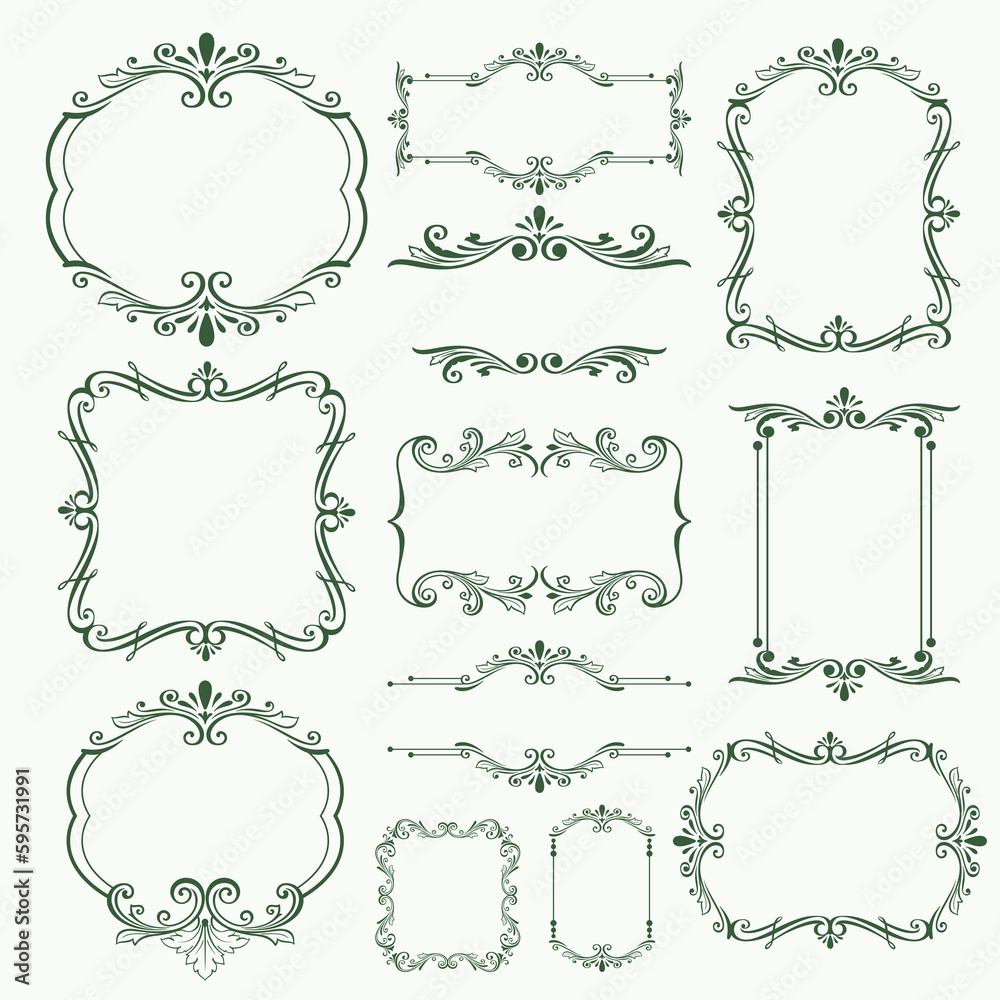 set of frames