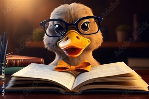 Duck Professor In Office Generative AI