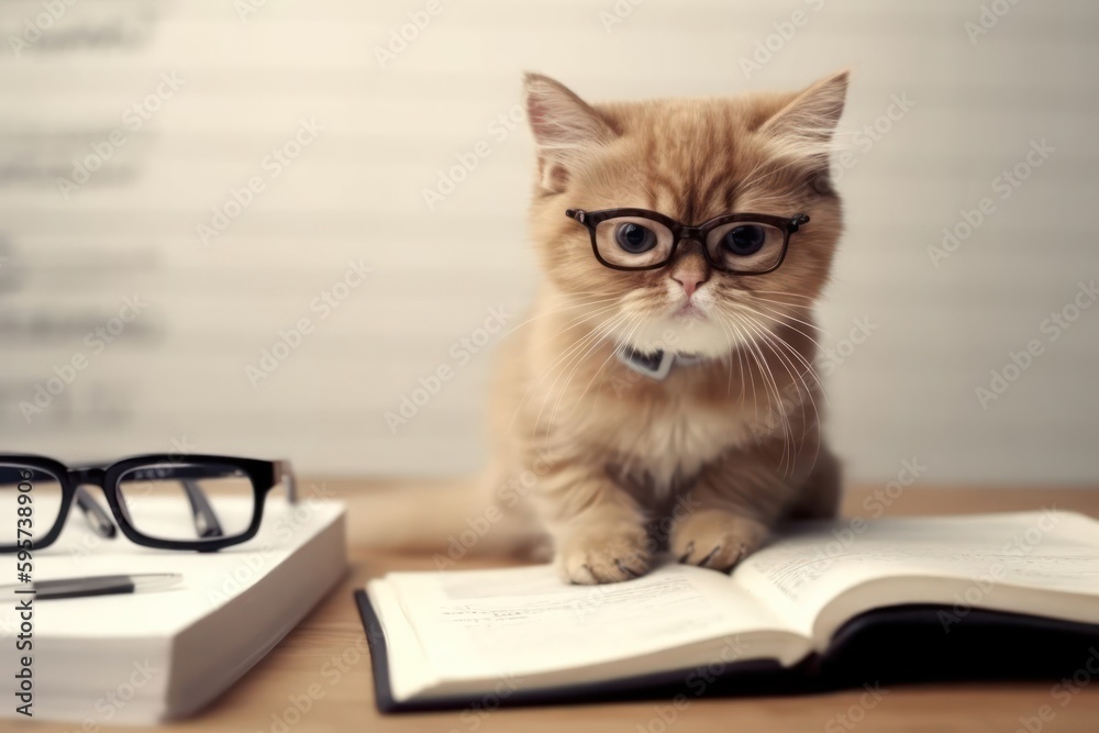 Kitten Undergrad Getting Ready For Exams Generative AI Kitten Undergrad Getting Ready For Exams Generative AI