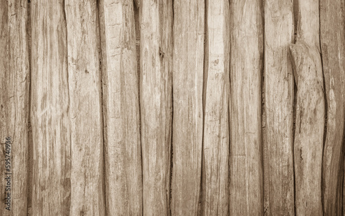 Brown wood texture background. Wooden planks old of wall and board nature pattern are grain hardwood panel floor decoration.
