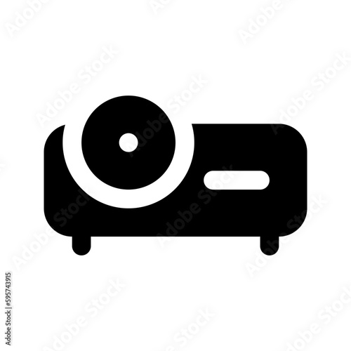projector glyph icon