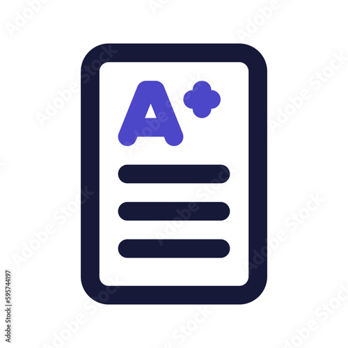 exam line color icon