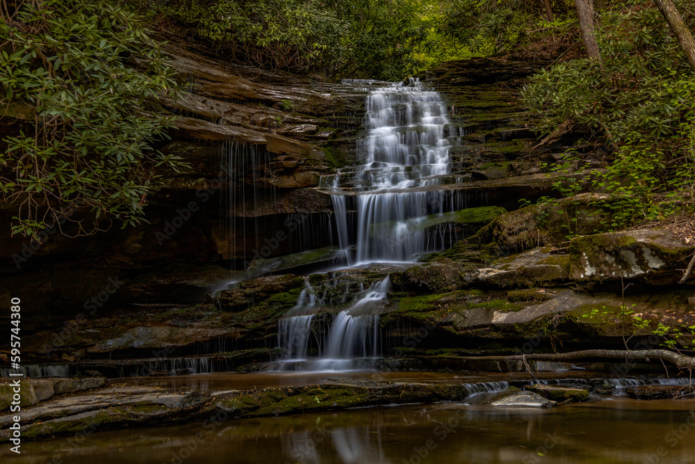Fototapeta premium Waterfall in the New River Gorge