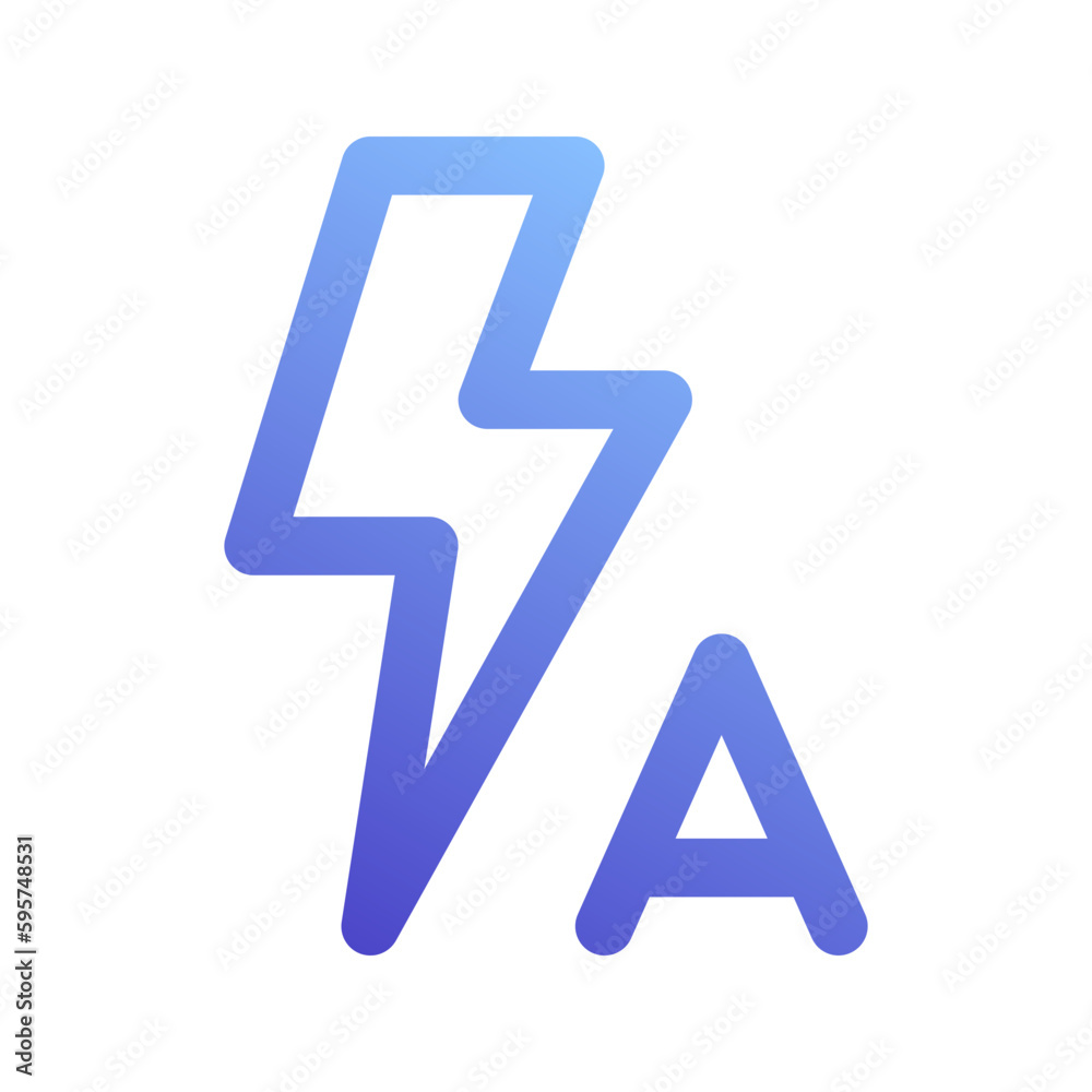 auto flash gradient icon auto flash gradient icon