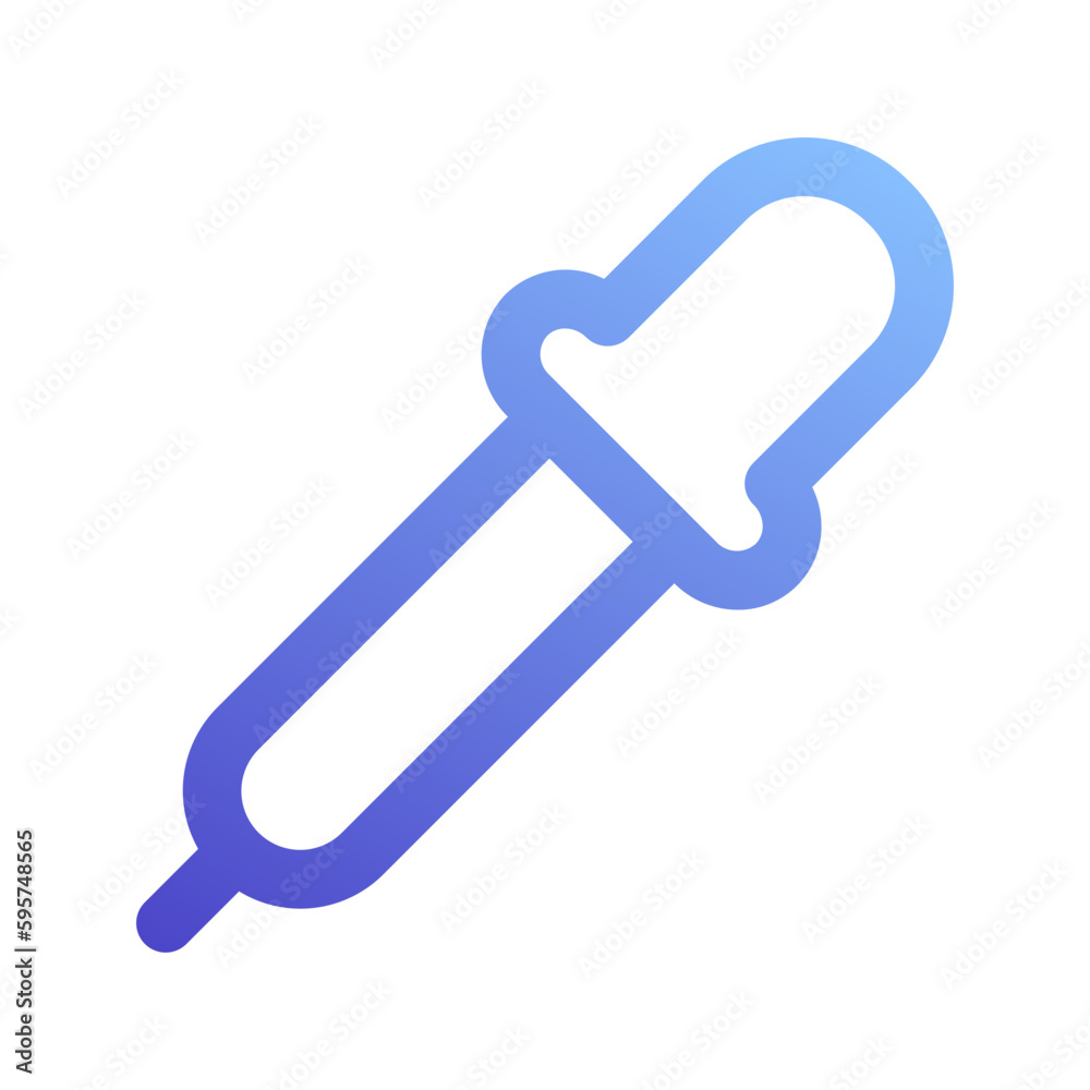 eye dropper gradient icon eye dropper gradient icon