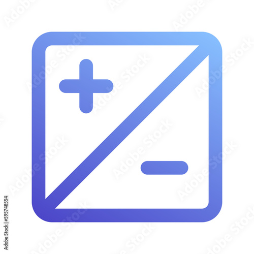 exposure gradient icon