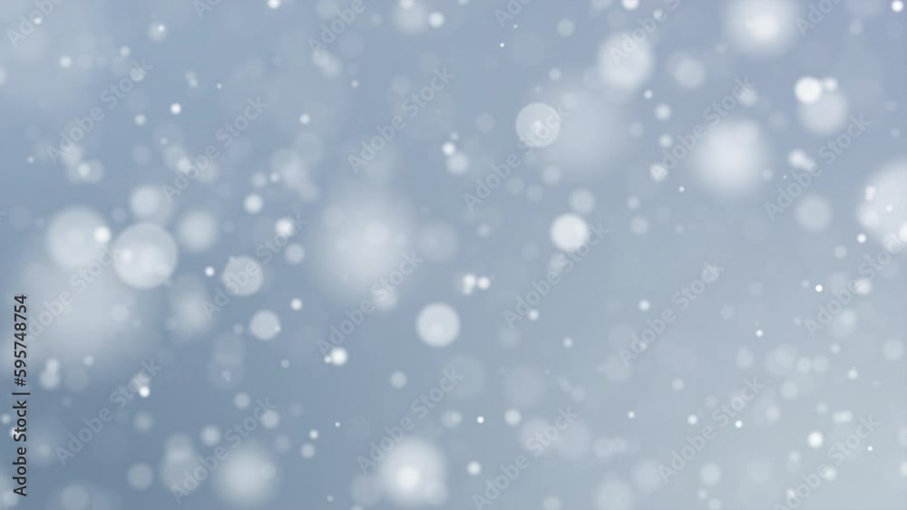 Clean Bokeh Particles Background Loop