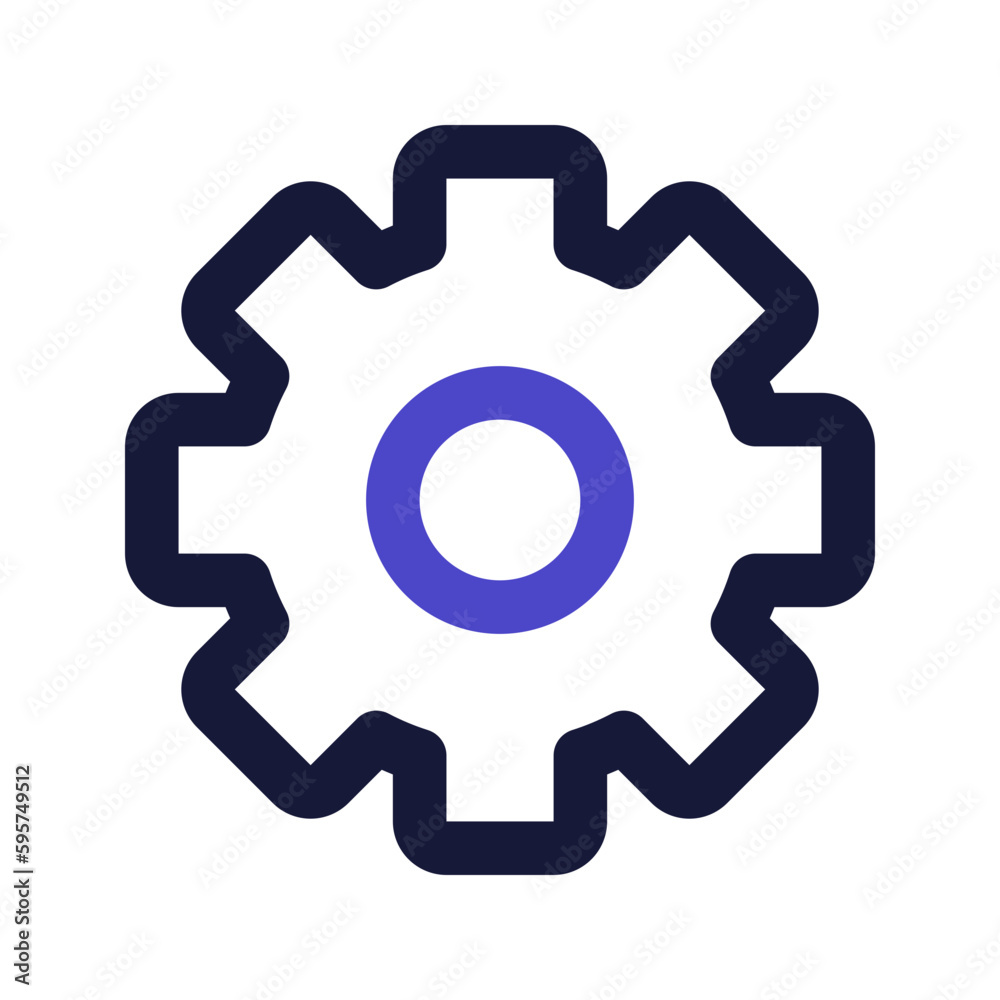 settings line color icon settings line color icon