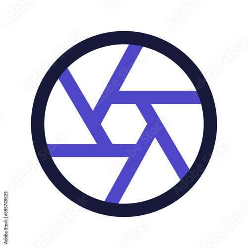 shutter line color icon