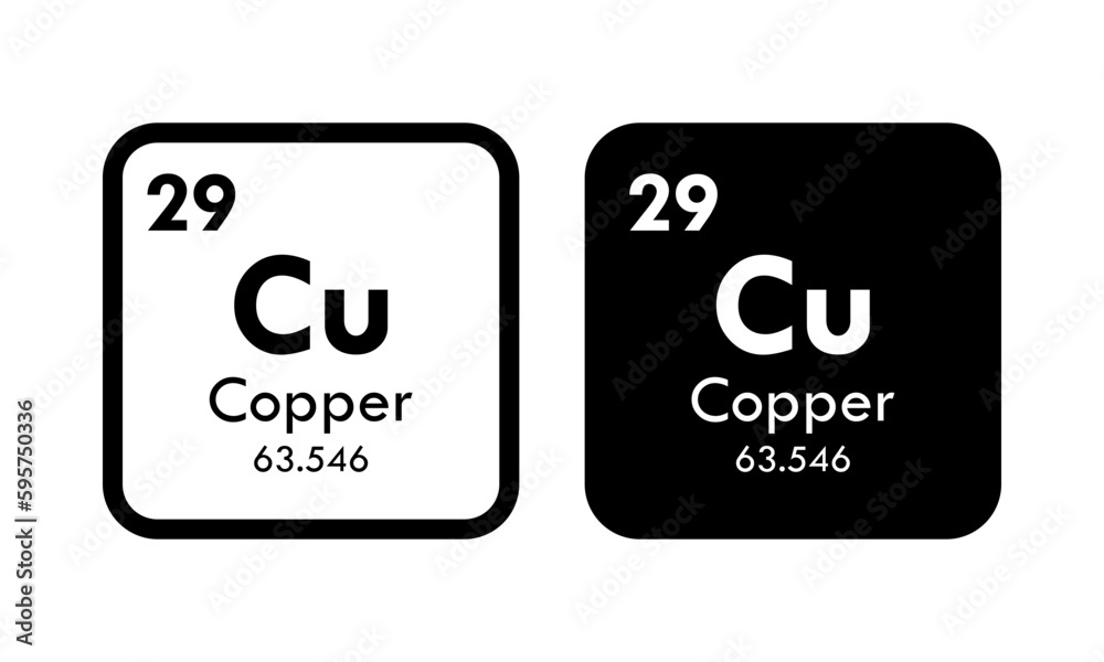copper icon set. vector template illustration for web design copper icon set. vector template illustration for web design