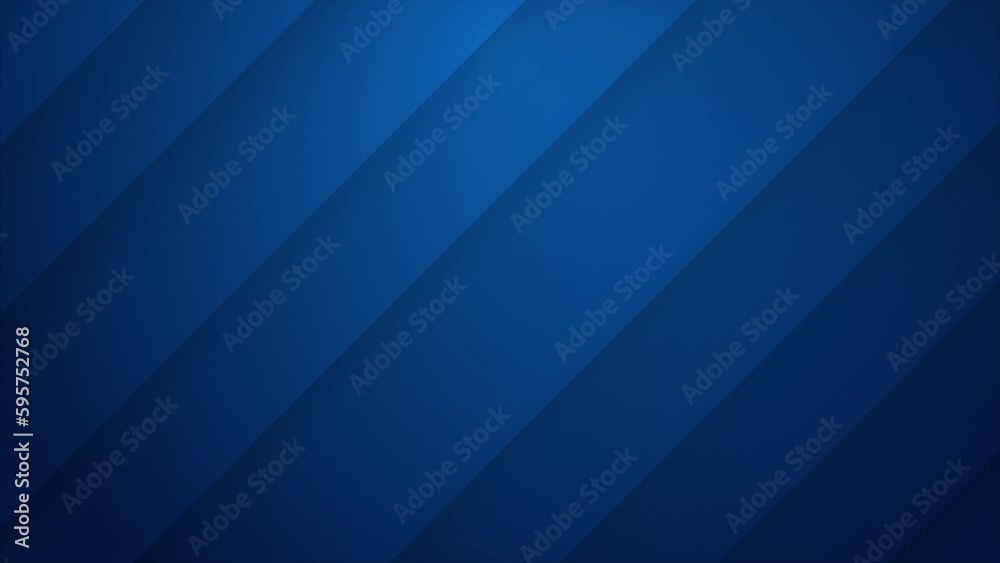 4K Footage Light blue background corporate abstract background of looping animated gradient geometric shapes