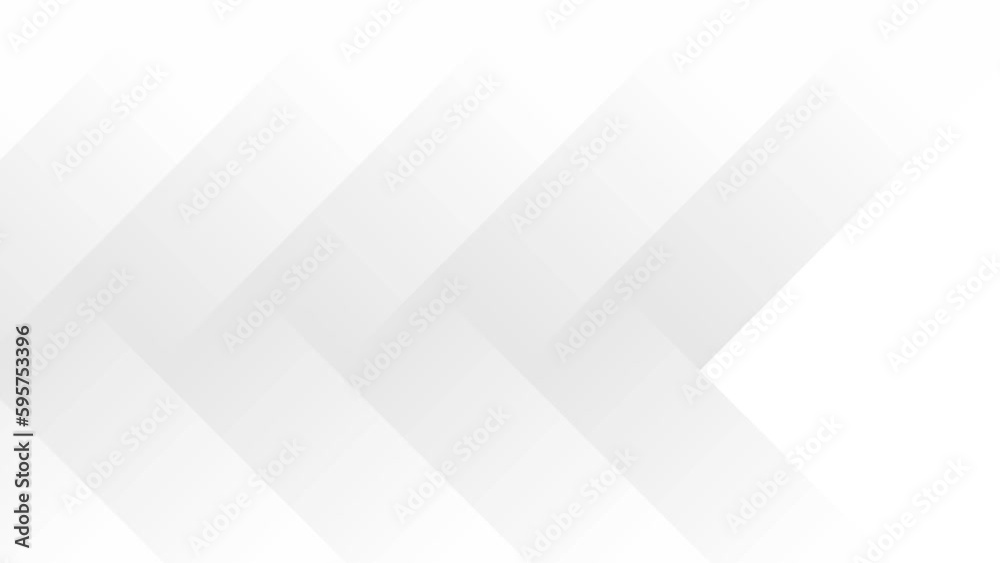 4K Footage Light grey corporate abstract background of looping animated gradient geometric shapes