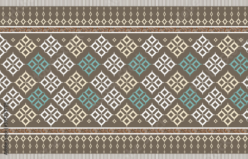 Fabric pattern Vector seamless fashion
