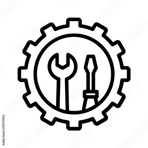 Black icon for Retrofit
