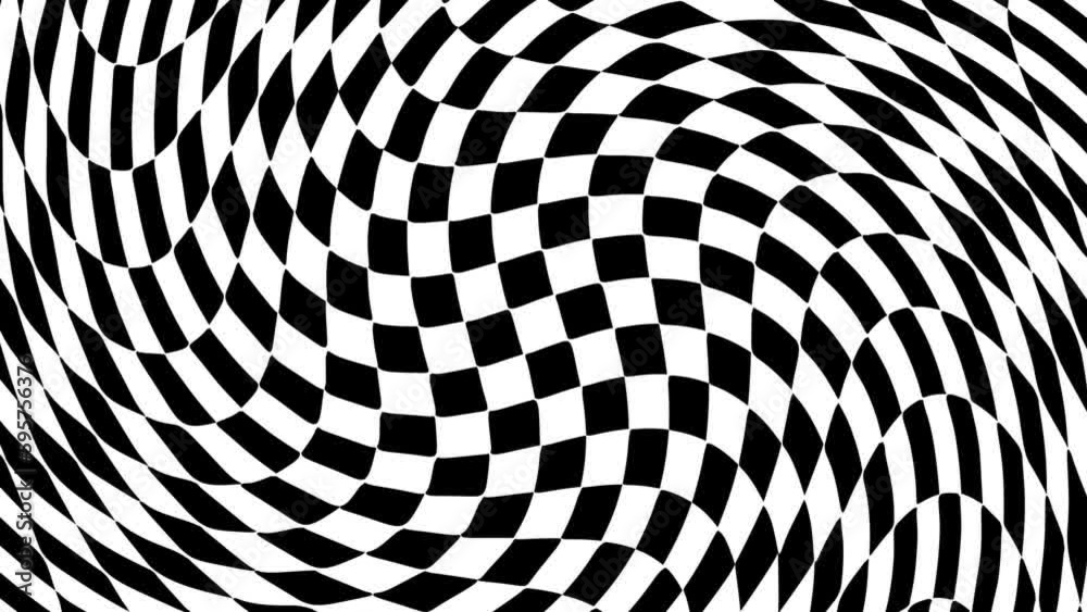 4k Black and White Seamless Looping hypnosis spiral Background. 4k Black and White Seamless Looping hypnosis spiral Background.