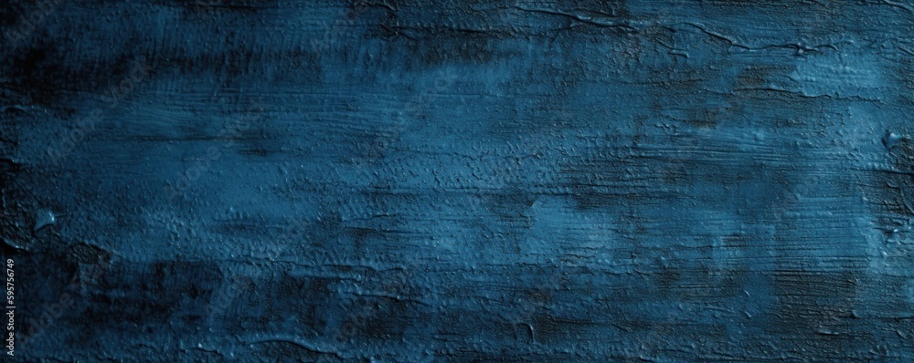 Blue grunge background texture, AI generated