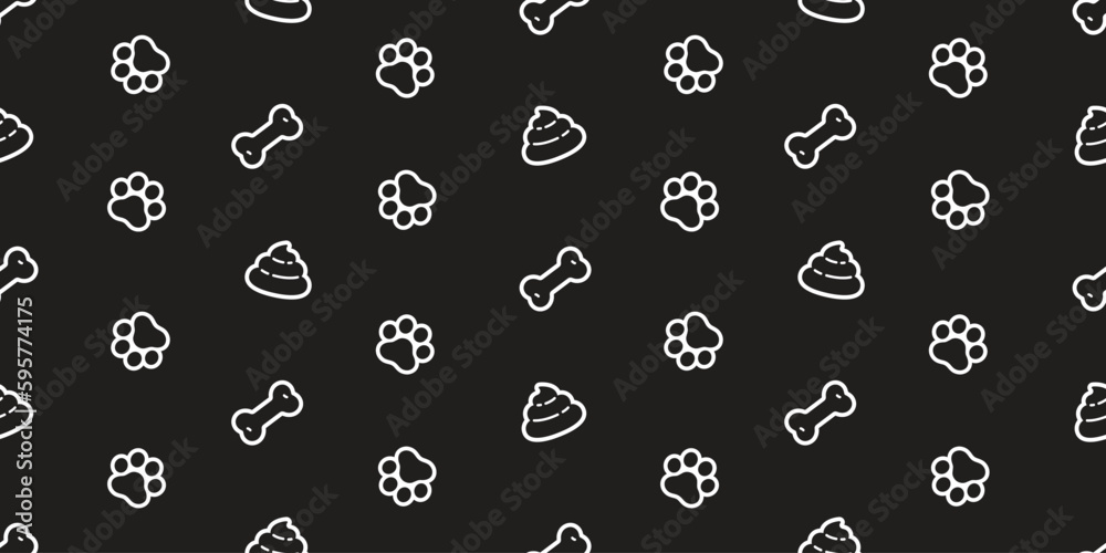 dog paw seamless pattern bone footprint french bulldog poo vector puppy pet toy breed cartoon doodle repeat wallpaper tile background illustration design isolated dog paw seamless pattern bone footprint french bulldog poo vector puppy pet toy breed cartoon doodle repeat wallpaper tile background illustration design isolated