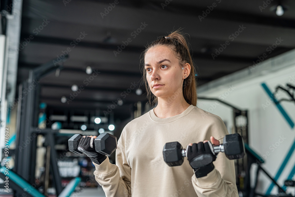 beautiful beauty who trains for health came to a beautiful spacious hall. beautiful beauty who trains for health came to a beautiful spacious hall.