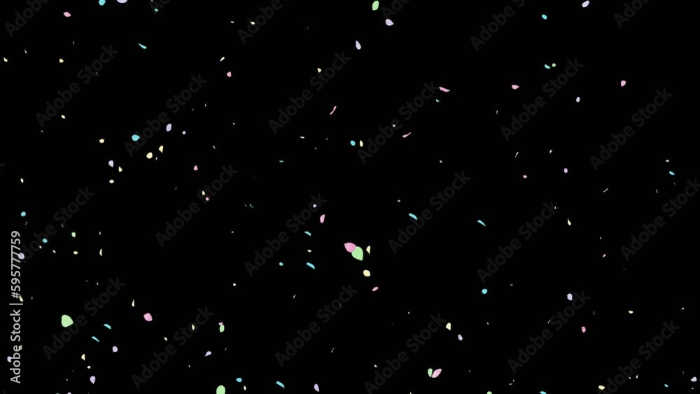 Flower petals flying in the sky. confetti. Festive background. Flower petals flying in the sky. confetti. Festive background.