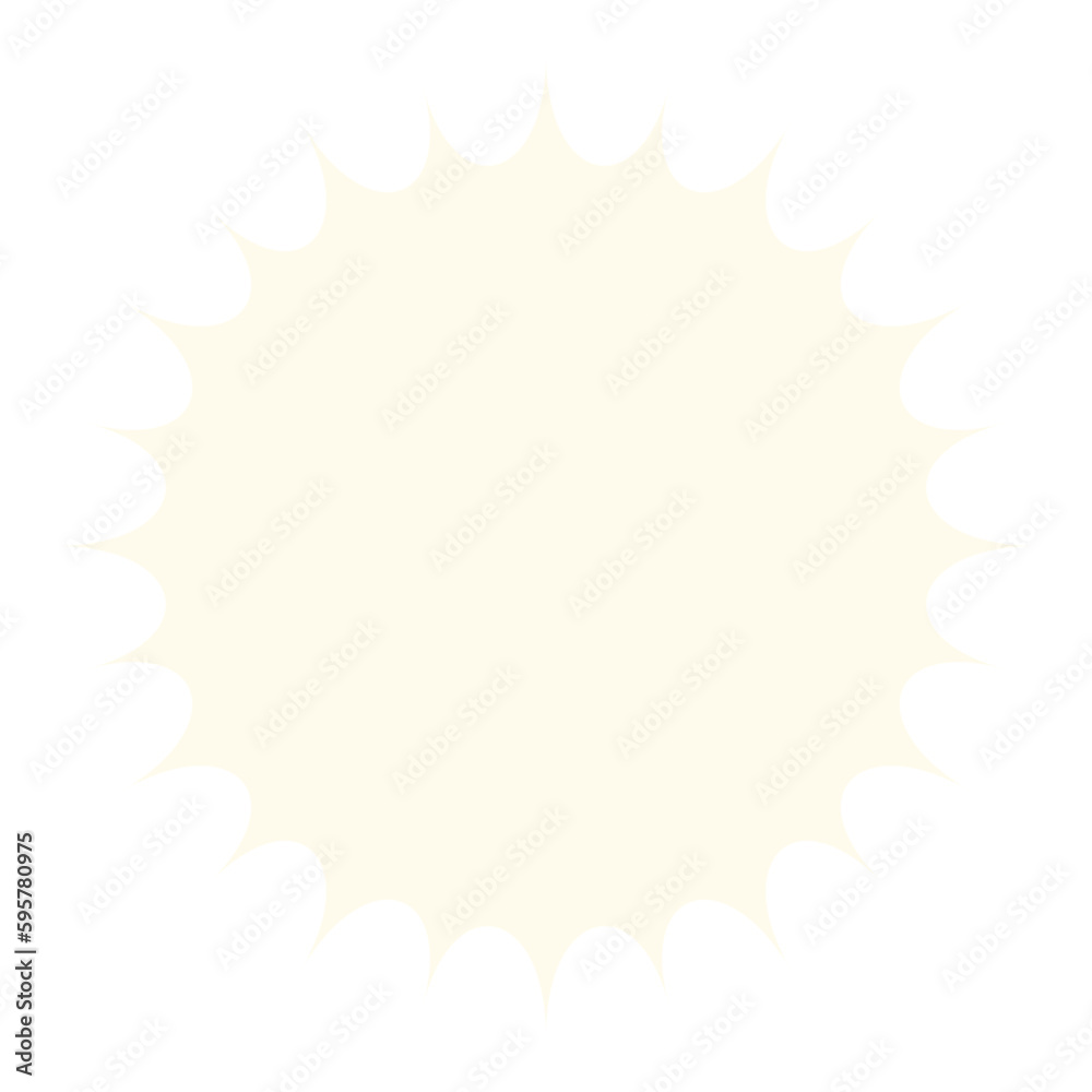 Obraz premium Explosion Shape