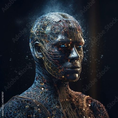 Artificial intelligence, Generative AI © Frank