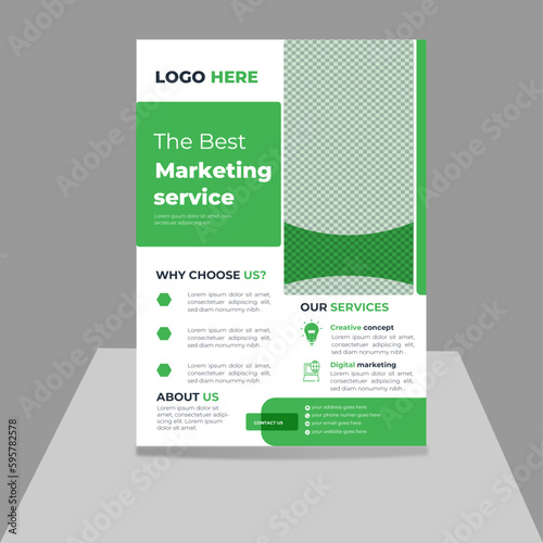 professional, clean and modern case study flyer design template. Just drop in your own pictures and texts, and it’s ready for print. This template can serve multiple purposes. Everything editable.