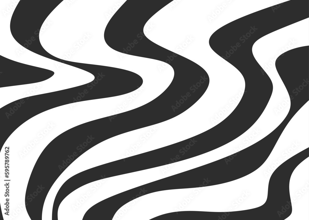 Abstract background with zebra stripes pattern. Seamless wavy lines pattern Abstract background with zebra stripes pattern. Seamless wavy lines pattern