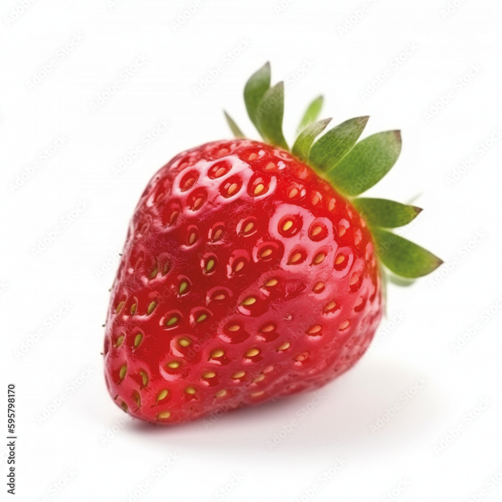 Juicy and Delicious The Perfectly Ripe Red Strawberry Juicy and Delicious The Perfectly Ripe Red Strawberry