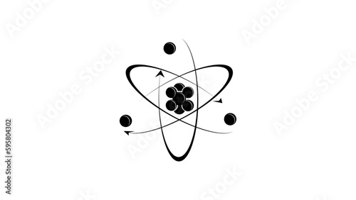 Atom Silhouette