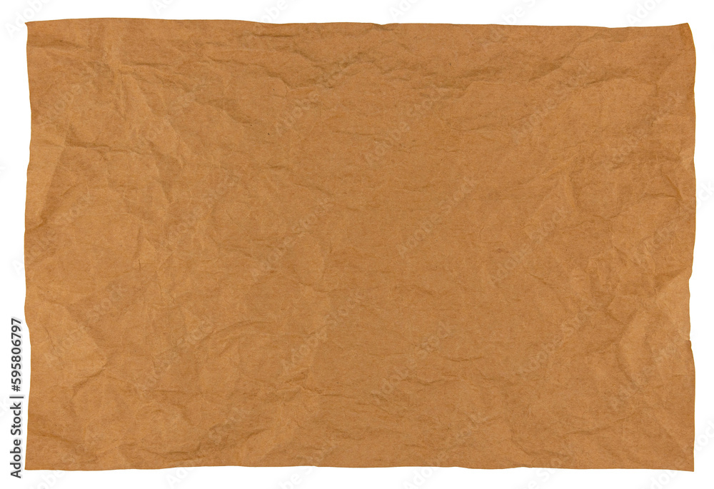 isolated photo of old blank brown grunge paper