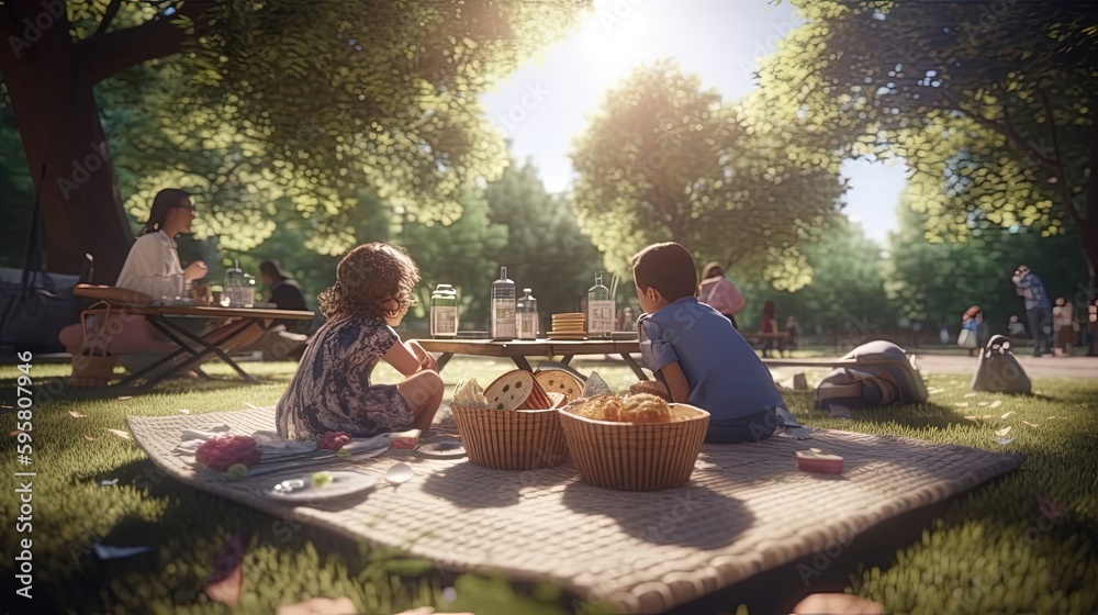 Enjoy a lovely day out in nature with your family by having a picnic in