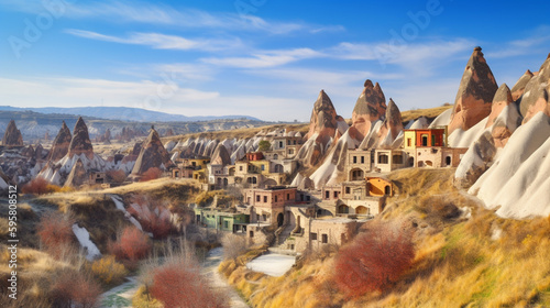 cappadocia city travel, Generated AI