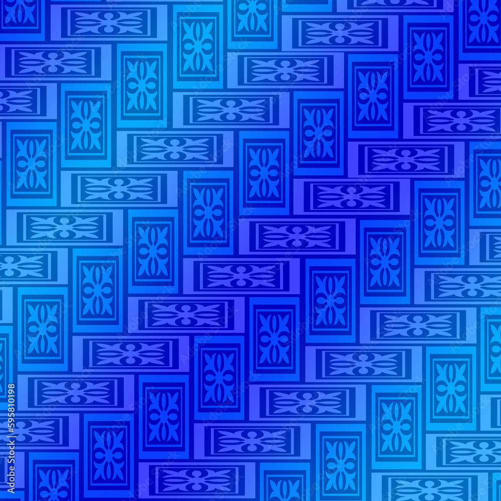 blue color creative illustration background