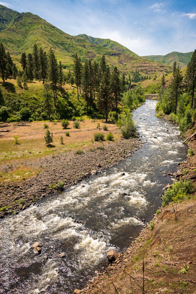 Winding River of Hells Canyon National Recreation Area Winding River of Hells Canyon National Recreation Area