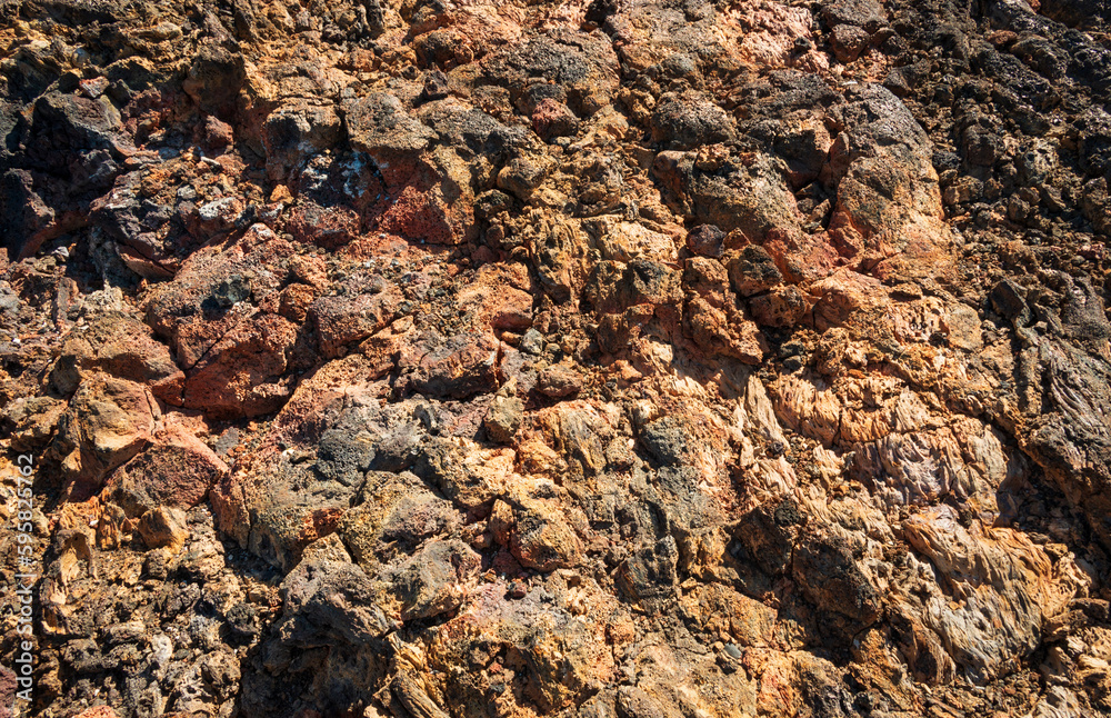 Rock Textures at Craters of the Moon National Monument and Preserve in Idaho Rock Textures at Craters of the Moon National Monument and Preserve in Idaho