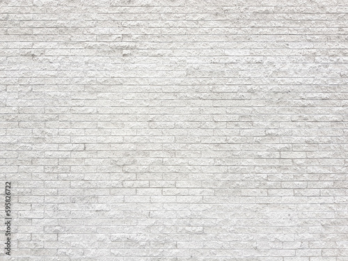 White brick wall texture background.