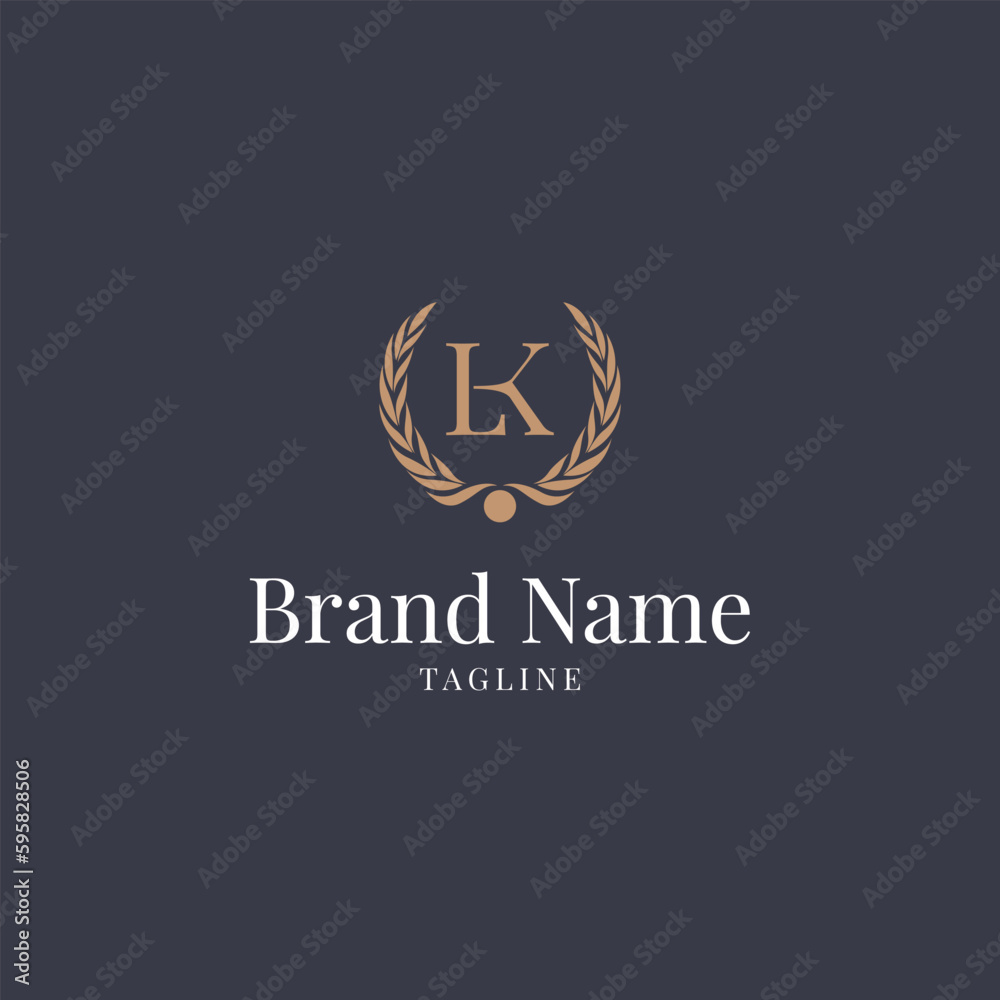 Wheat LK logo elegance