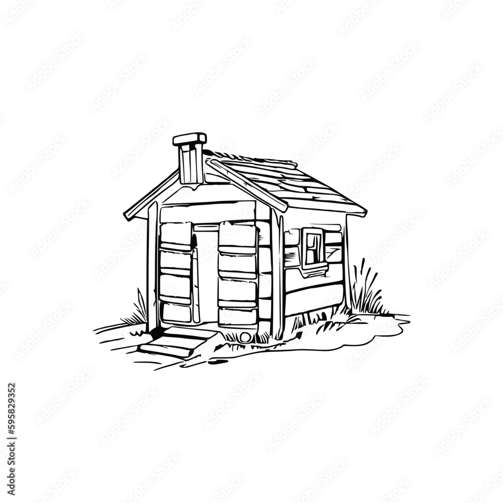 Animal house coloring book, Dog house coloring page, black and white ...