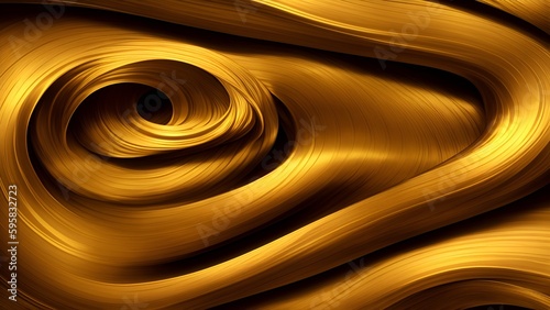 Golden Silk Waves Background - HD Wallpaper - Silk abstract texture