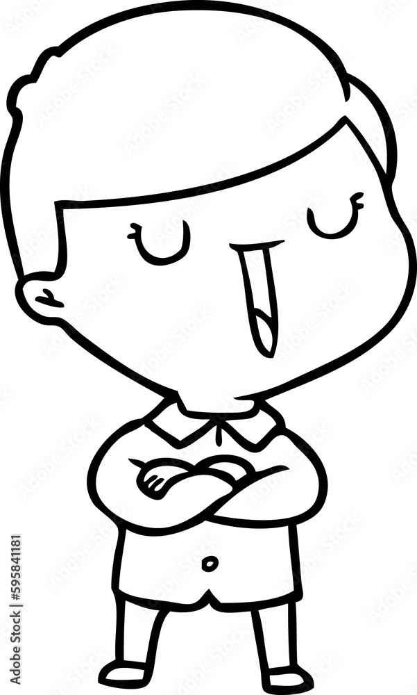 cartoon happy boy cartoon happy boy