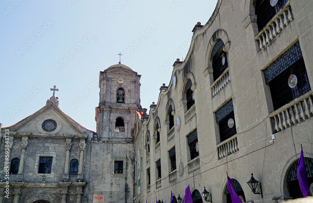 old christian church San Agustin in manila intramuros