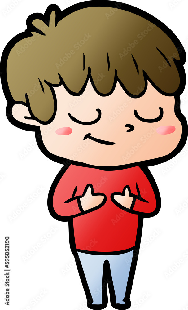 cartoon happy boy cartoon happy boy