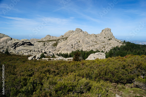 Le cime granitiche del Monte Limbara